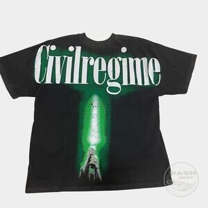 Civil Regime Star Wars Tee M | 199X Oversized, Vintage Wash Green Crystal NWOT